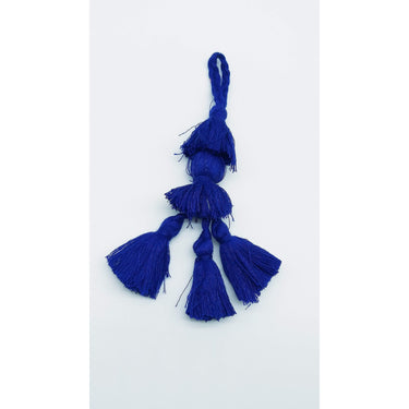 Royal Blue Tassels, Cotton Tassels, Bohemian